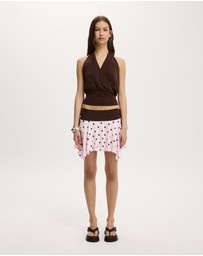 Cotton On - Sandy Hanky Hem Mini Skirt