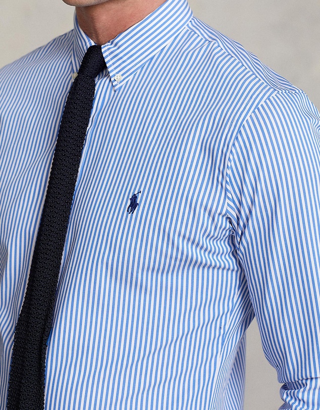 Polo Ralph Lauren - Custom Fit Striped Stretch Poplin Shirt