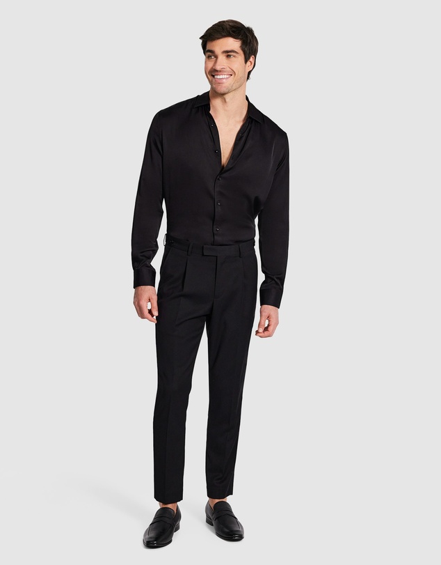 Tarocash - Titanium Viscose Shirt