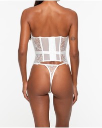 One Empire - Emelina Corset - White