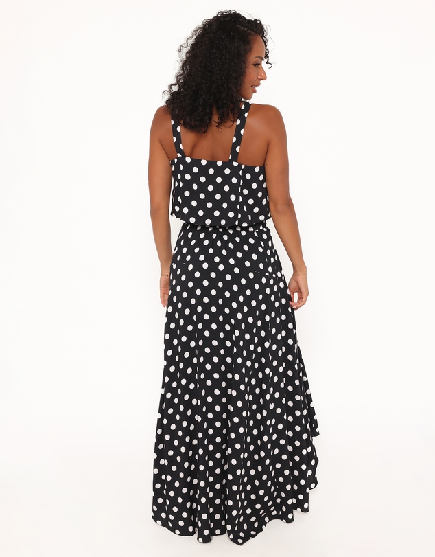Petal & Pup - Lulu Set - Black Polka Dot