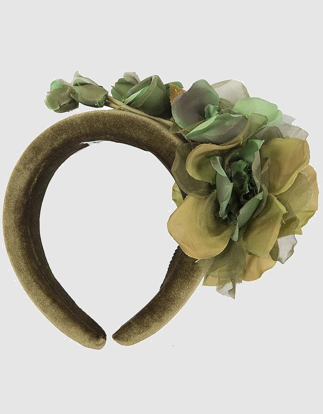 Max Alexander - Velvet Flower Fascinator Headband