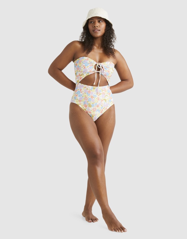 Billabong - Dream Chaser Tanlines Bandeau One Piece Swimsuit For Women