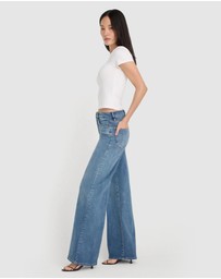 Good American - Good Waist Palazzo Jeans