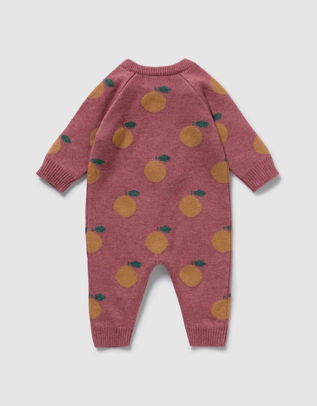 Wilson & Frenchy - Organic Knitted Jacquard Growsuit - Babies