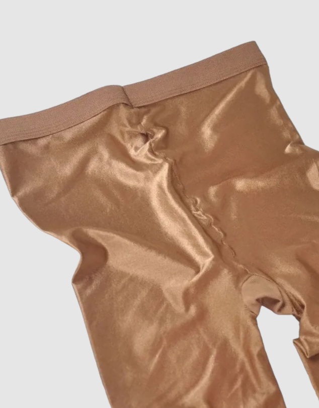 High Heel Jungle - Liquid Metal Tights - Bronze