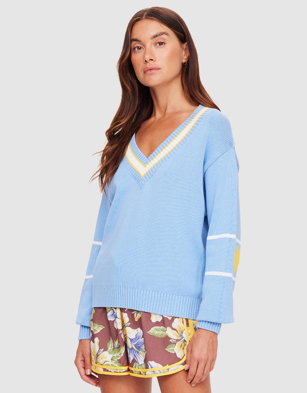 The Upside - Rever Josette V Neck Sweater