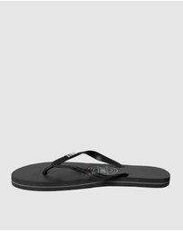 UNIT - UNIT Mens Stamp Flip Flops