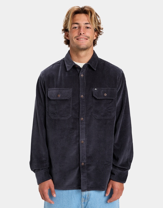 Quiksilver - Mens Venturo Cord Long Sleeve Shirt