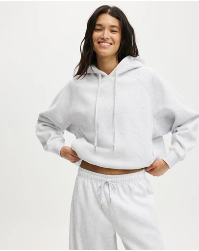 Cotton On Body Active - Plush Premium Raglan Hoodie