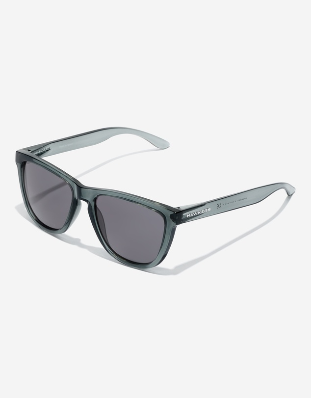Hawkers Co - HAWKERS - Black Transparent Dark ONE RAW  Sunglasses for Men and Women UV400