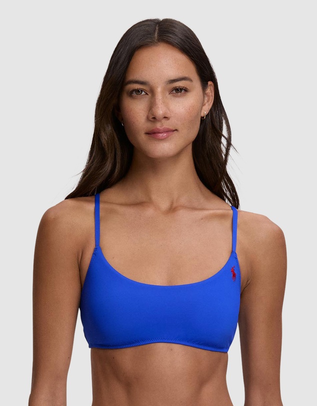 Polo Ralph Lauren - Kennedy Scooped Bikini Top with Removable Padding