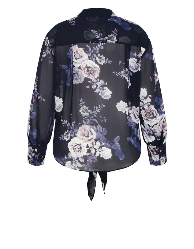 City Chic - Janine Print Shirt