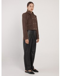 Fate + Becker - Devyn Wool Blend Cropped Jacket