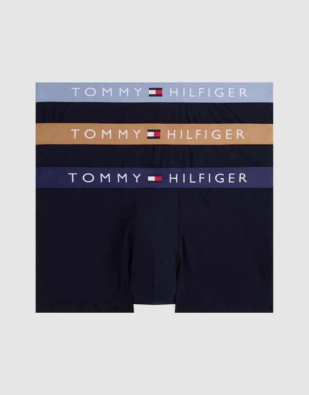 Tommy Hilfiger - 3-Pack TH Original Waistband Trunks