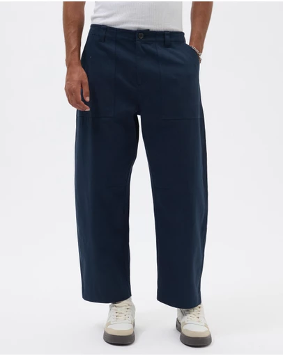 AERE - Epoch Barrel Leg Trousers