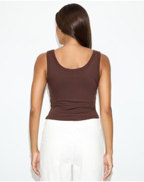 Dazie - Nicole Sculpt Tank Top
