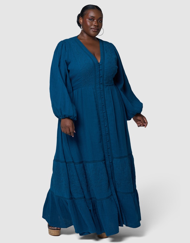 The Poetic Gypsy - Prairie Maxi Dress