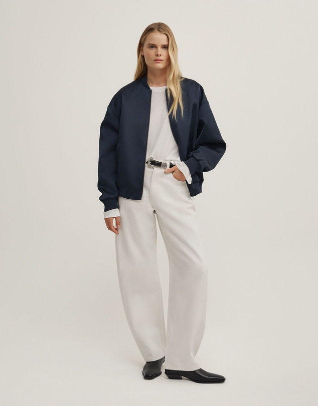 Witchery - Satin Bomber Jacket