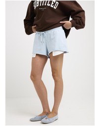 Subtitled - Aloha Cropped Fleece Shorts