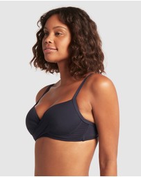 Sea Level Australia - Essentials Cross Front Moulded Underwire Bra