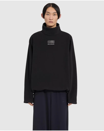 MM6 Maison Margiela - MM6 x Salomon - Pile Fleece LS Pullover