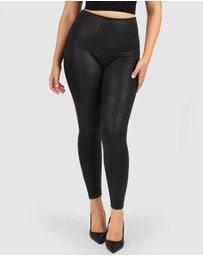 B Free Intimate Apparel - Faux Leather Leggings