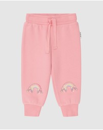 Huxbaby - Whimsical Rainbow Trackpants - Babies-Kids
