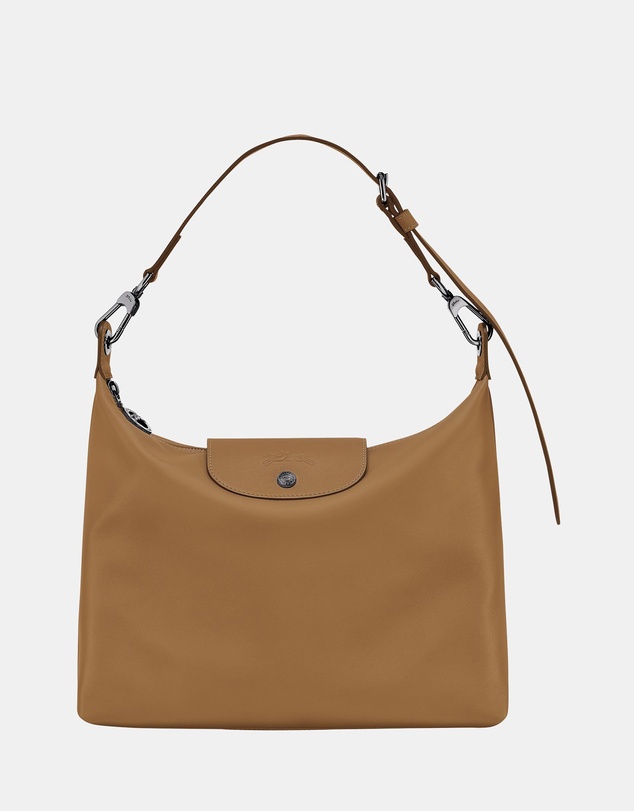 Longchamp - Le Pliage Xtra Leather Hobo Bag - Medium