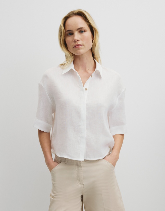 Country Road - Short Sleeve Linen Shirt