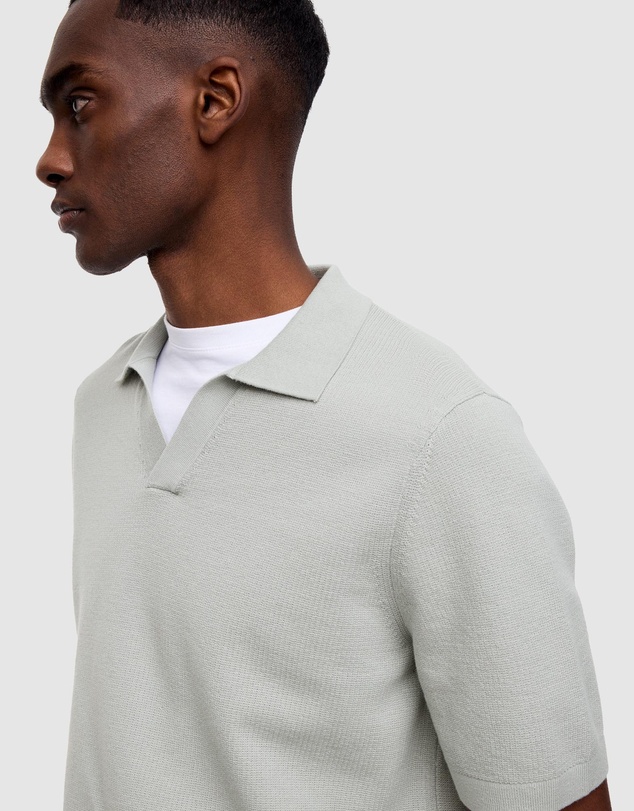 ARKET - Textured Polo Shirt