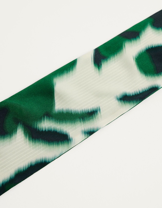 Trenery - Silk Twill Floral Bandeau Scarf