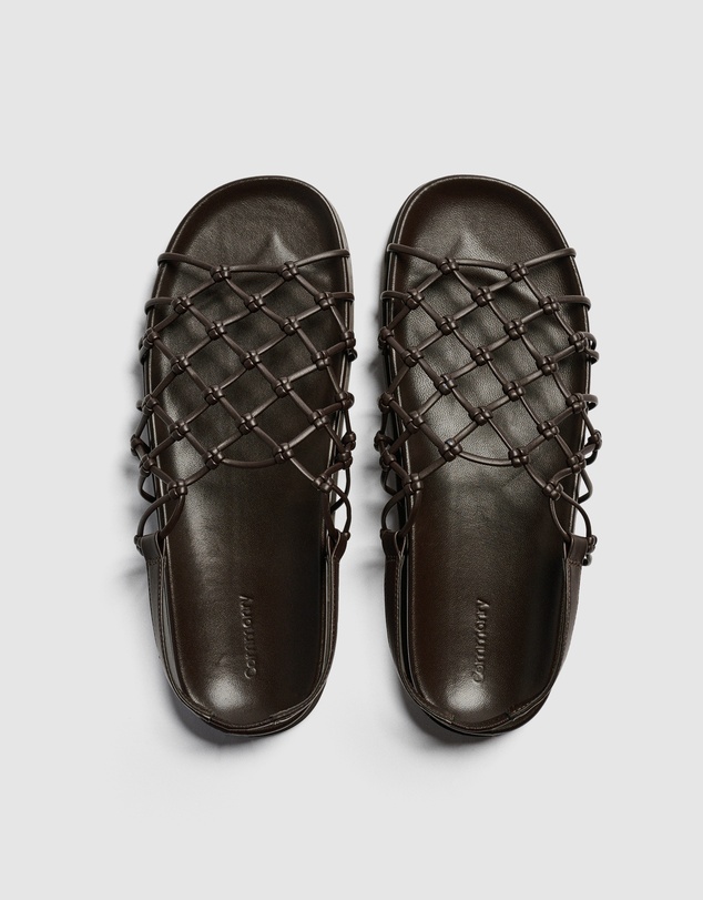 Commonry - Noah Woven Footbed Sandal