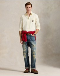 Polo Ralph Lauren - ICONIC EXCLUSIVE - Custom Fit Polo Bear Oxford Shirt