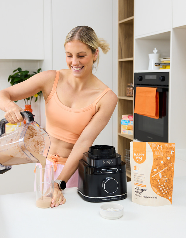 Happy Way - Chocolate Collagen Whey Protein Powder