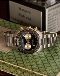 TIMEX - Waterbury Heritage Chronograph 39mm Stainless Steel Bracelet Watch