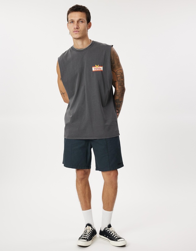 Thrills - Never Stop Merch Fit Muscle Tee - ICONIC EXCLUSIVE