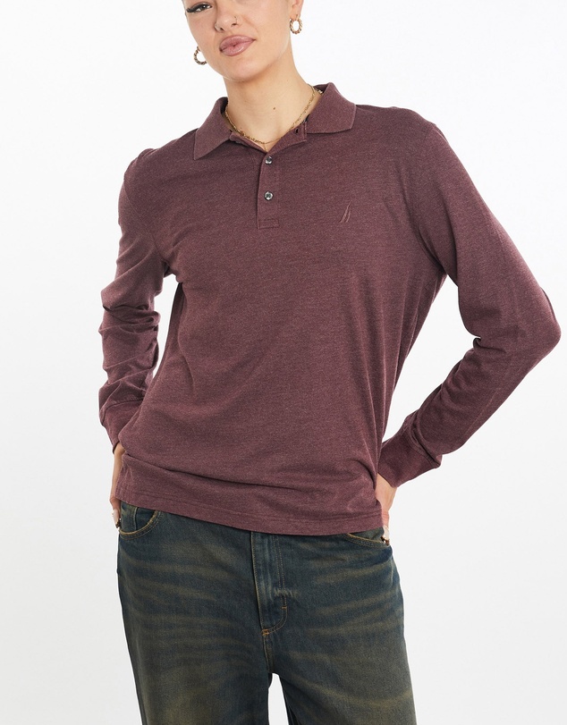 Vintage by The Real Deal - Pre Loved - Vintage Nautica Long Sleeve Polo Shirt