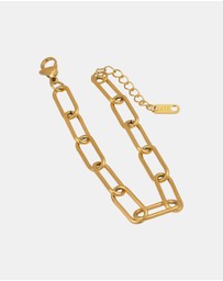 Zoe Olivia - Waterproof Oval Link Bracelet