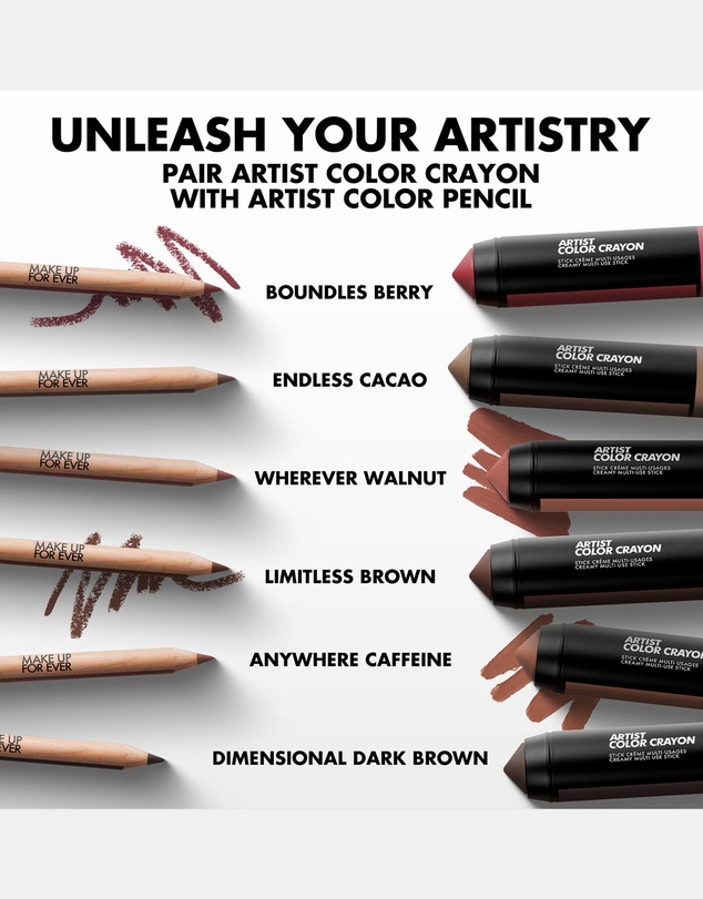 MAKE UP FOR EVER - Artist Color Crayon Waterproof Multi-Use Stick - Endless Cacao