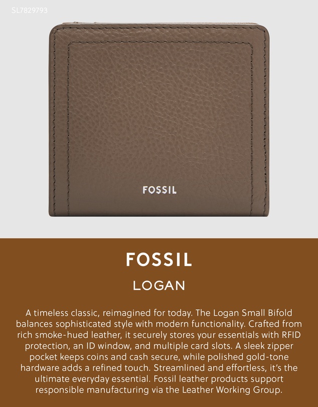 Fossil - Logan Grey Wallet