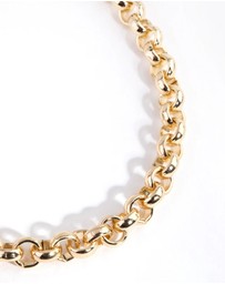 Lovisa - Gold Plated Rolo Chain Necklace