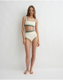 BONDI BORN - Jayde Bikini Bottom - Sage (Sculpteur®)