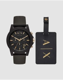 Armani Exchange - Black Chronograph Watch AX7105