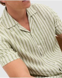 Seed Heritage - Stripe Linen Shirt