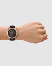 Armani Exchange - Black Chronograph Watch