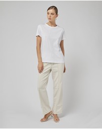 DRICOPER DENIM - Kara Cream Tencel Pants