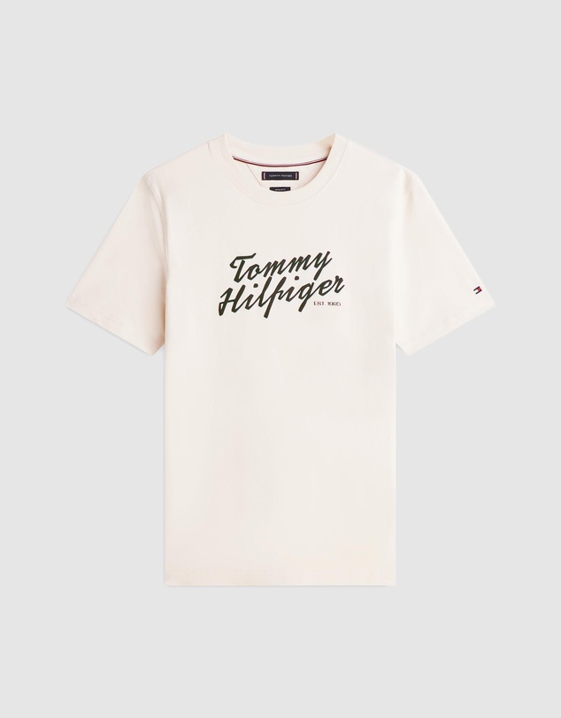 Tommy Hilfiger - Summer Text Cotton Tee