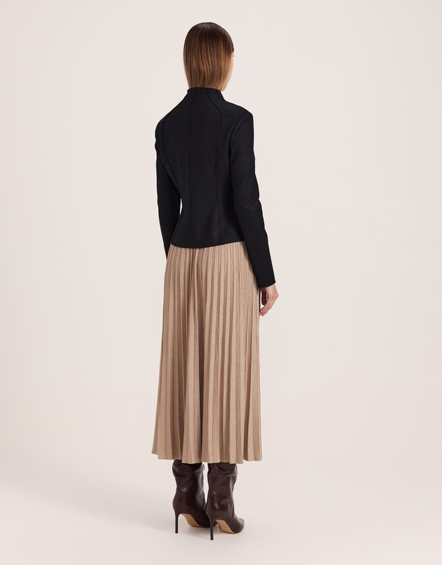 SABA - Karla Wool Fitted Biker Jacket