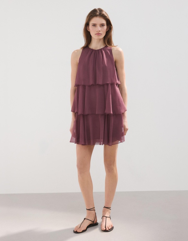 M.N.G - Short Ruffled Dress